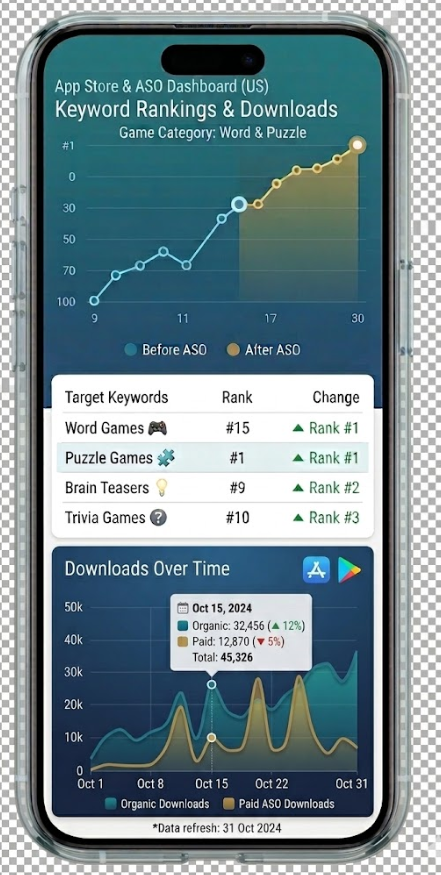 App Store Optimization Dashboard